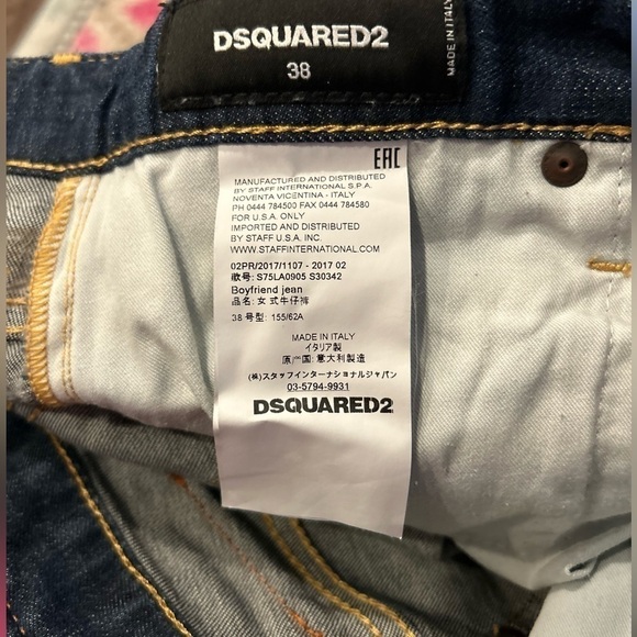 Dsquared2
distressed Jeans In Blue Sz 38 - Picture 5 of 7